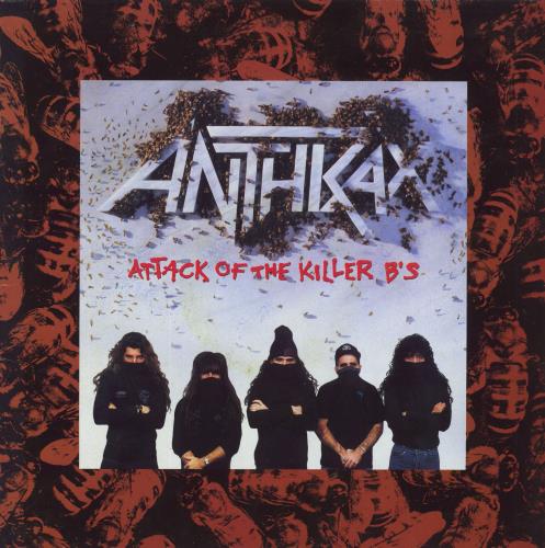 Anthrax Attack Of The Killer B's UK vinyl LP album (LP record